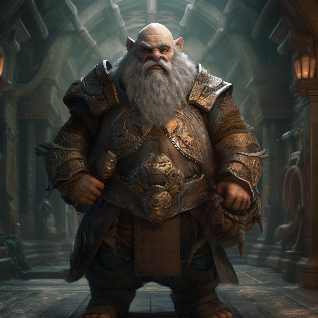 Portrait of Baron Ollok Deigner of Mizakan