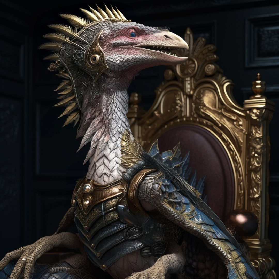 Portrait of Great Chief Krazz of Jevar