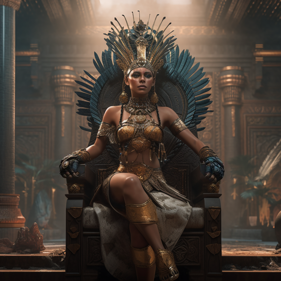 Portrait of High Chief Galina Raazgyr of Rakatar