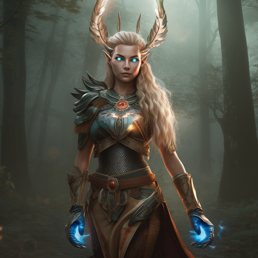 Portrait of High Chief Quazeeka Vyshain of Kayalara