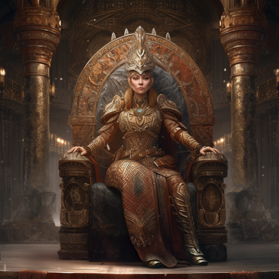 Portrait of High Priestess Rhanna Kovayakki of Kaown