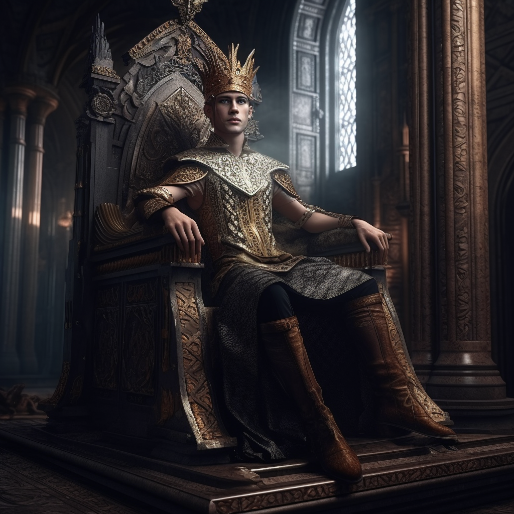 Portrait of King Bavryn McKvyrn of Puvik