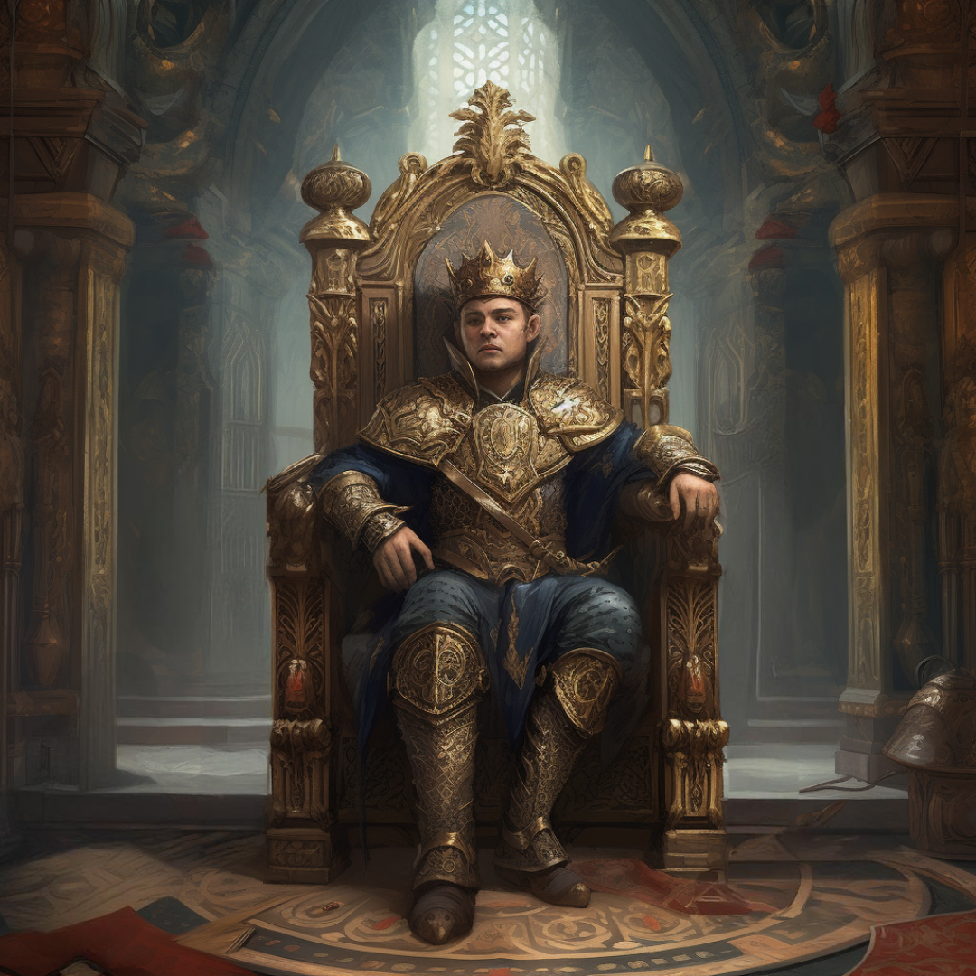 Portrait of King Benjamin Vaundeaux of Hazeen