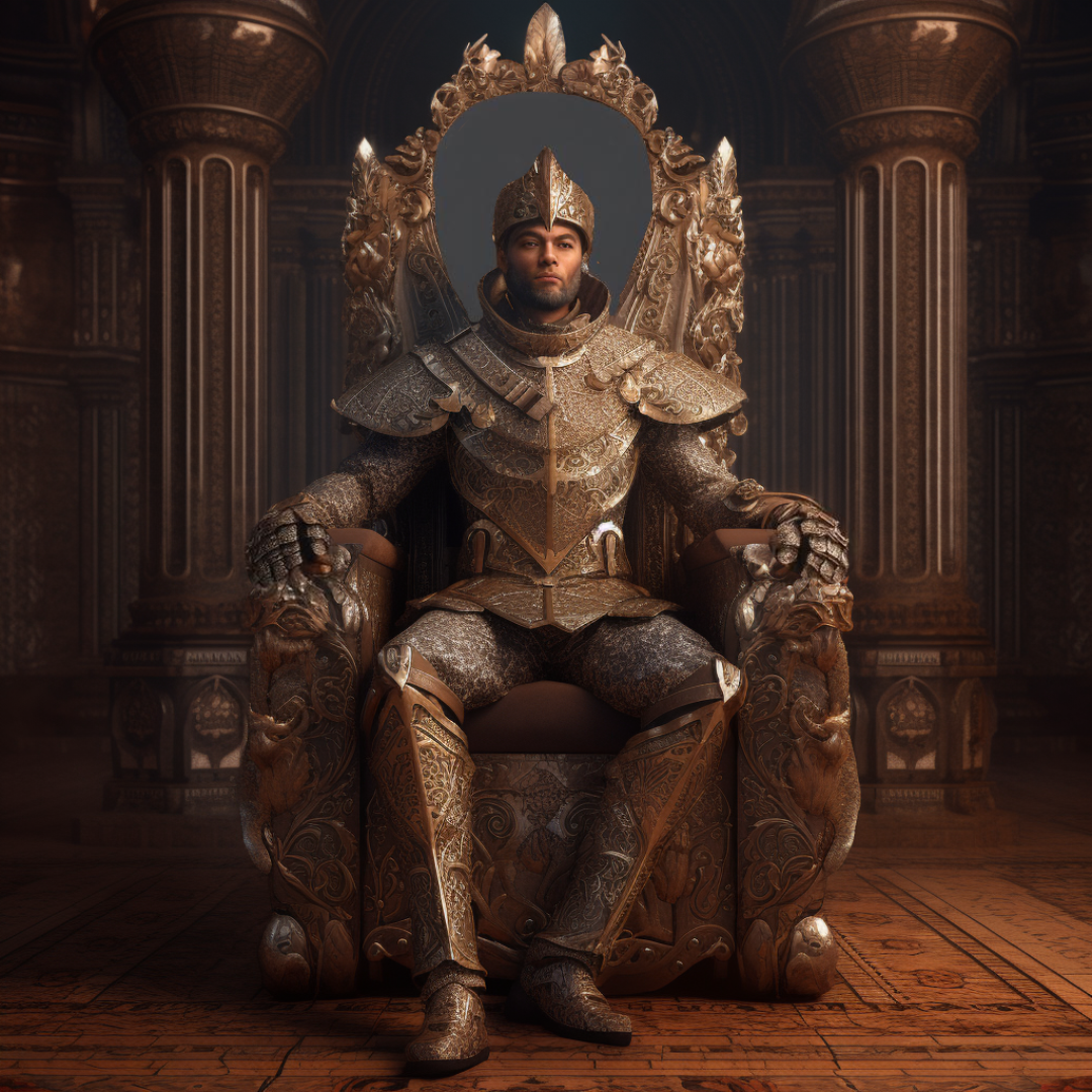 Portrait of King Burlus Duvarry of Phaedos
