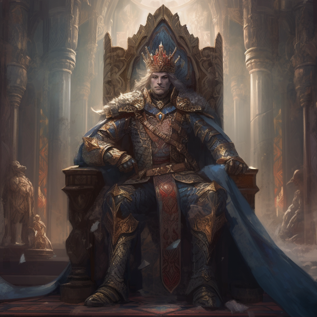 Portrait of King Burnod Ranfee of Gant