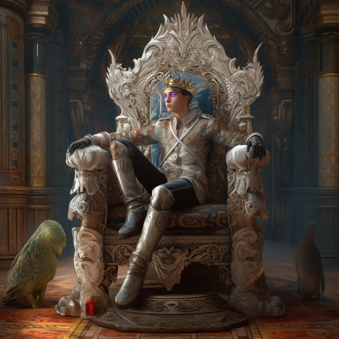 Portrait of King Dietrich Von Ludenhaummer of Tublin