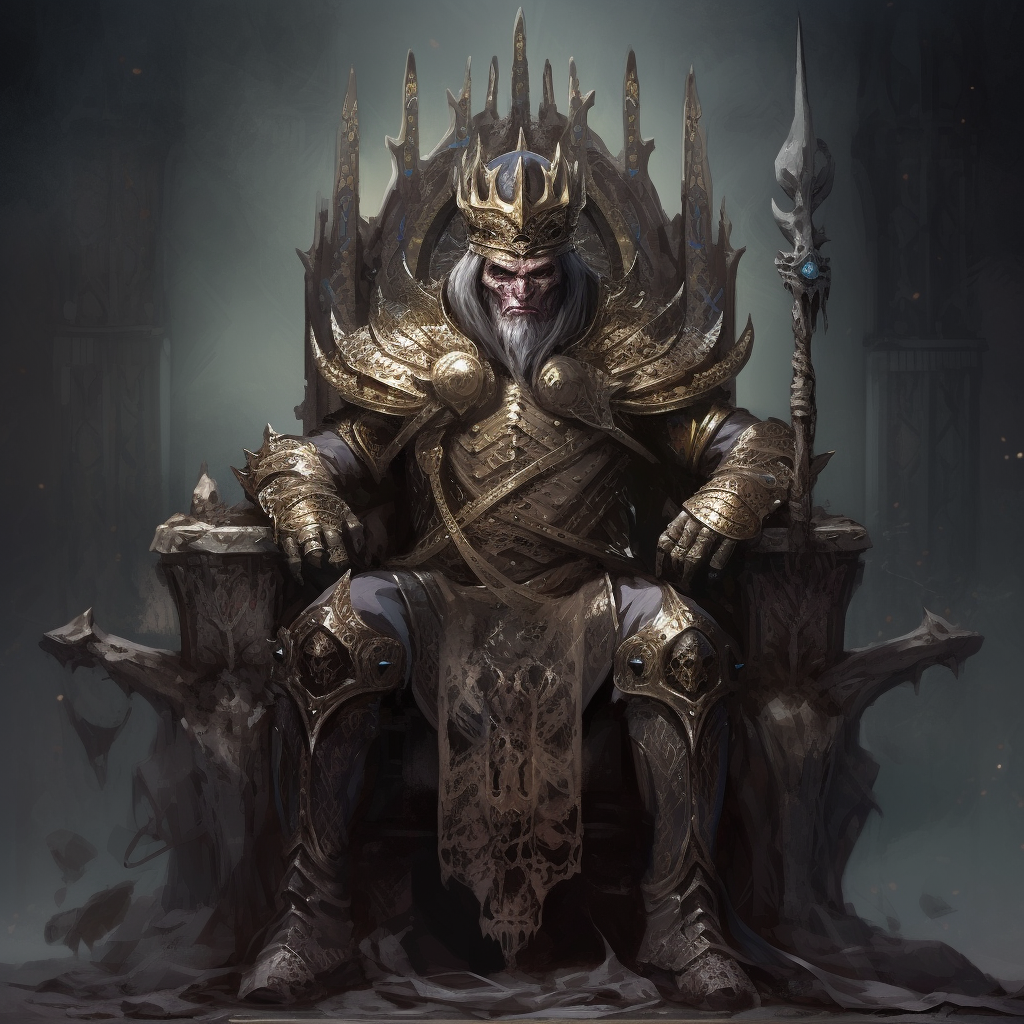 Portrait of King Drazz of Mernal