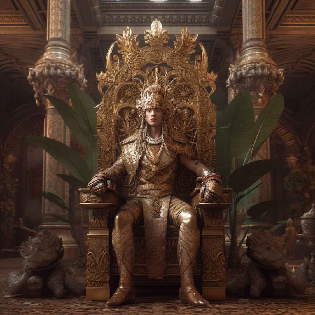 Portrait of King Elryd Xyrnauk of Okown