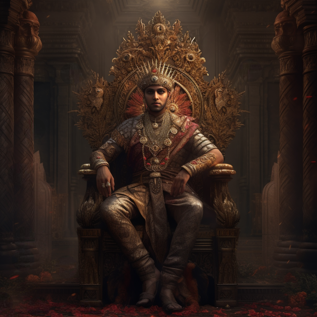 Portrait of King Geryn Hajeek of Jardenfar
