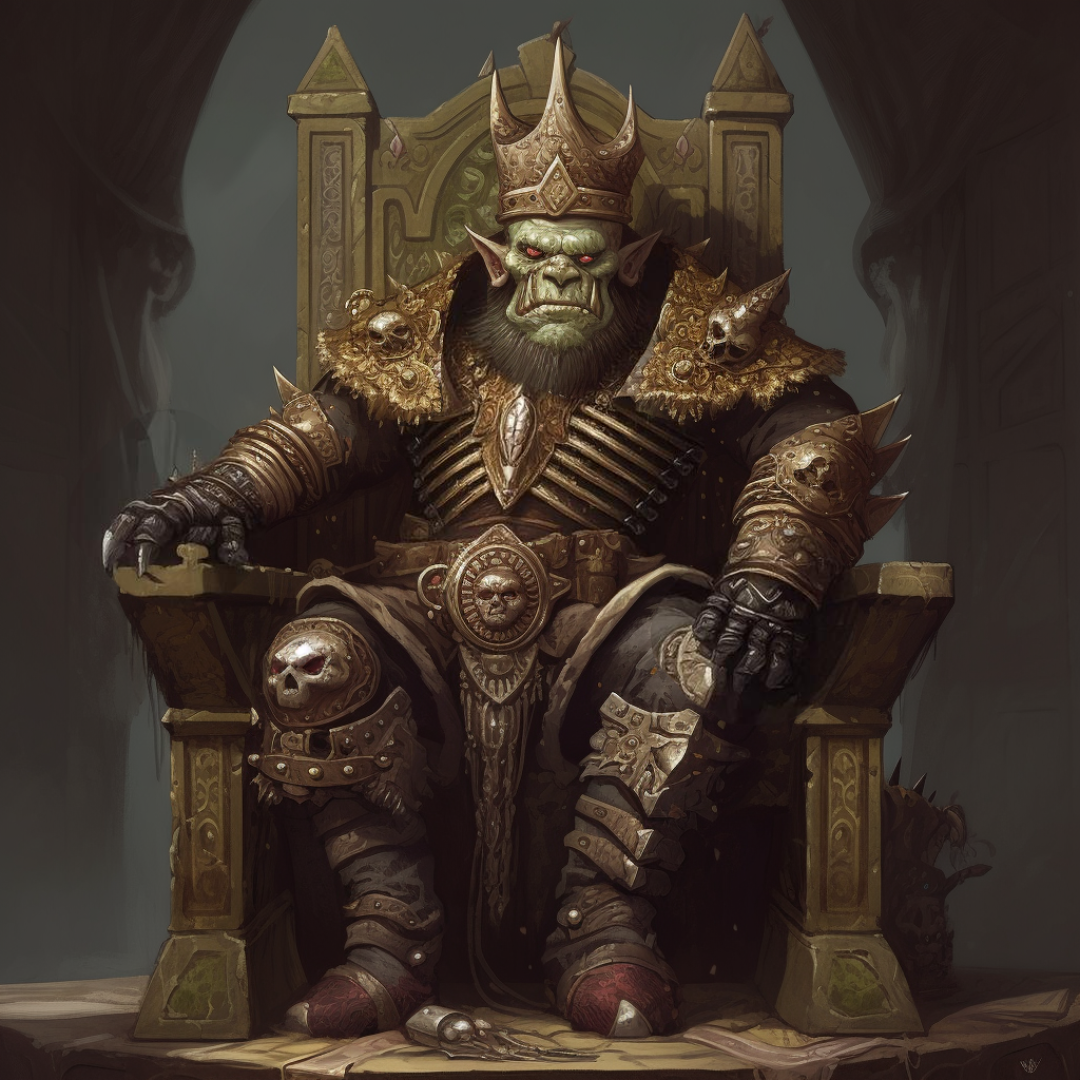 Portrait of King Glernauk Rek of Boranthes