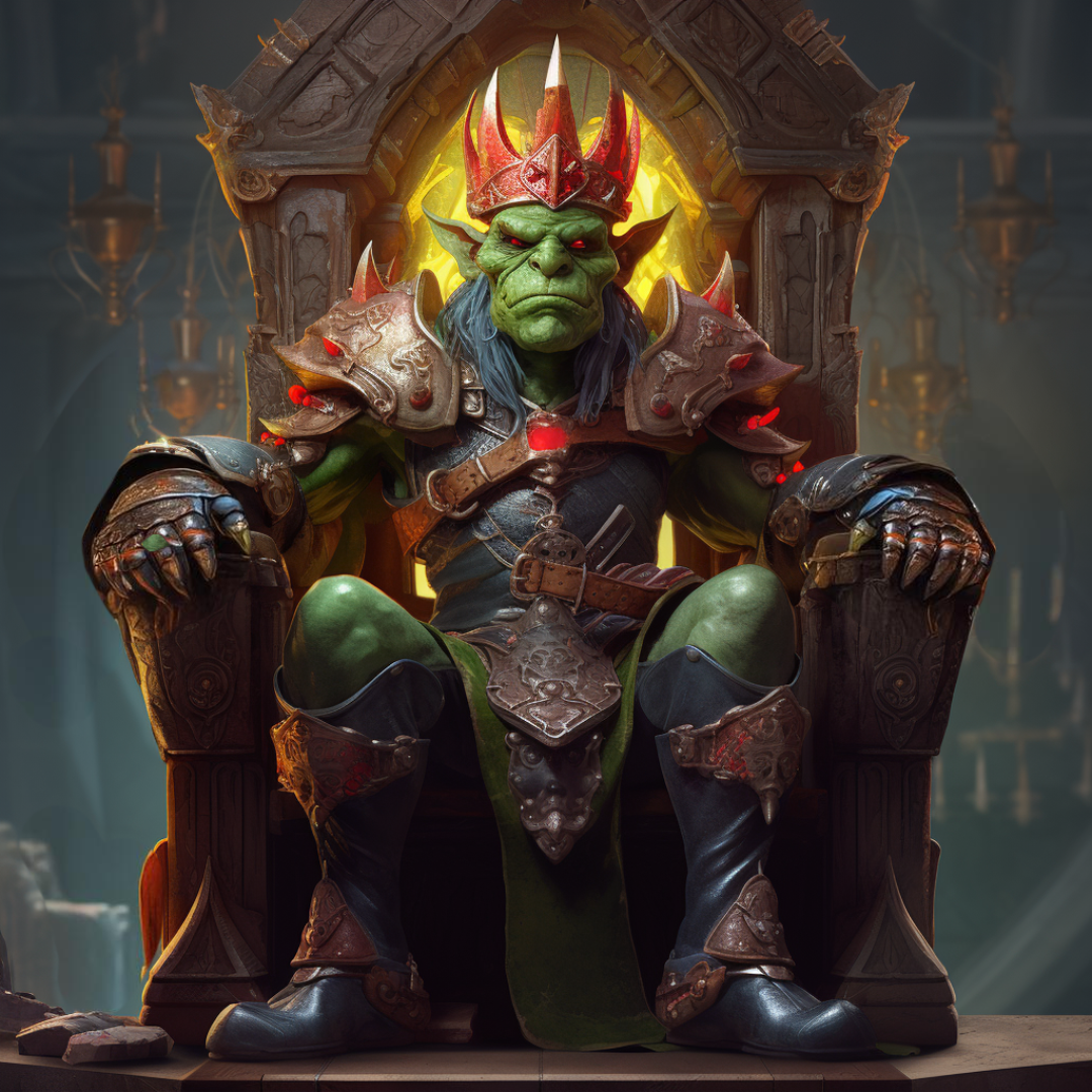 Portrait of King Grezzle of Panagaar