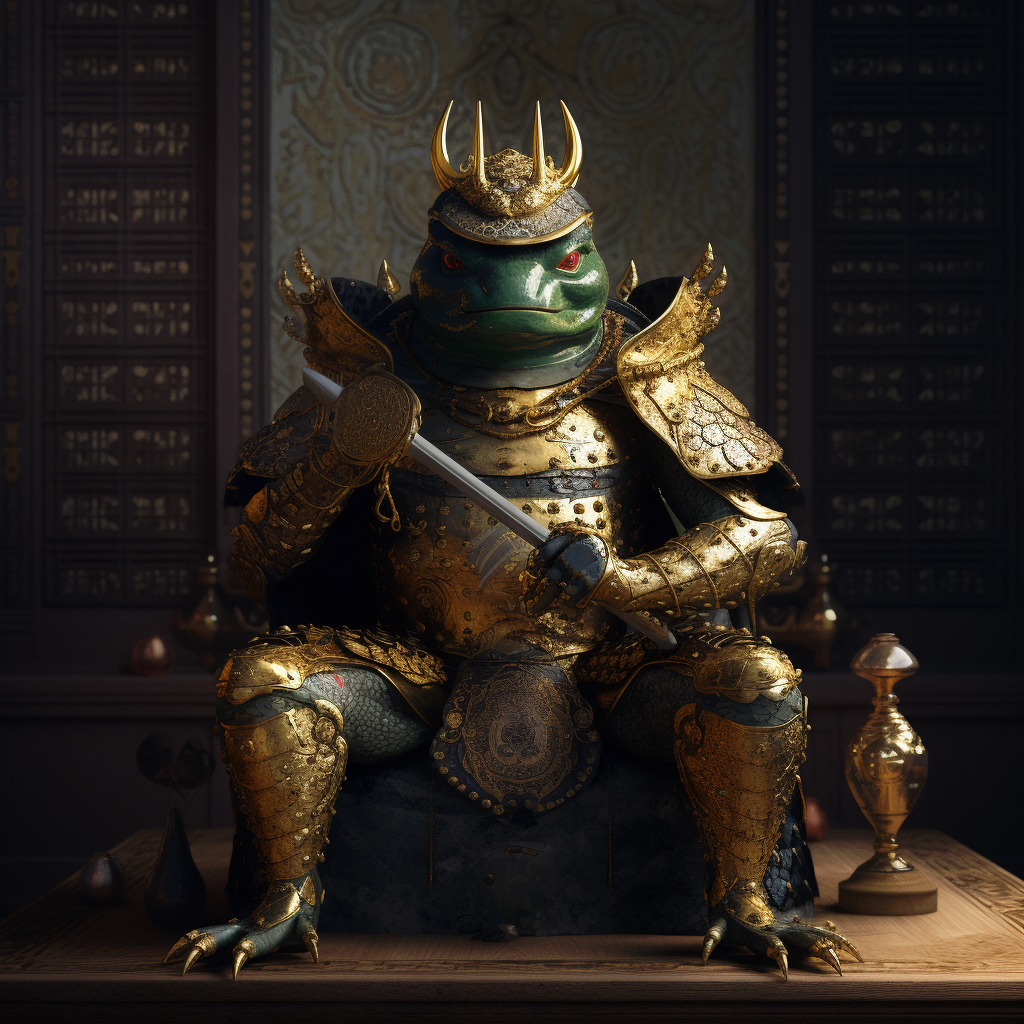 Portrait of King Haupkagi Ezzyk of Bong-Ping