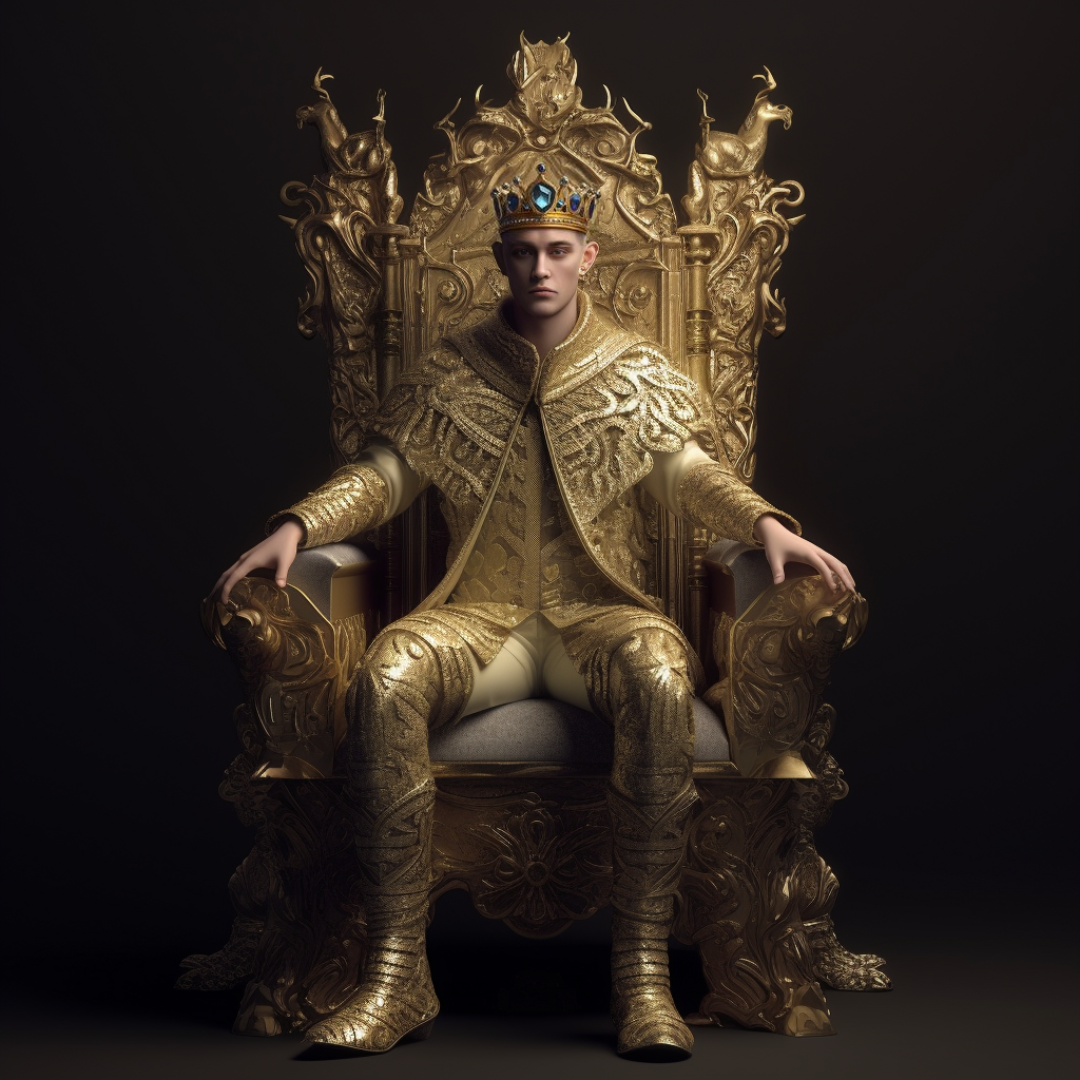 Portrait of King Hazeegi Dubain of Beatur