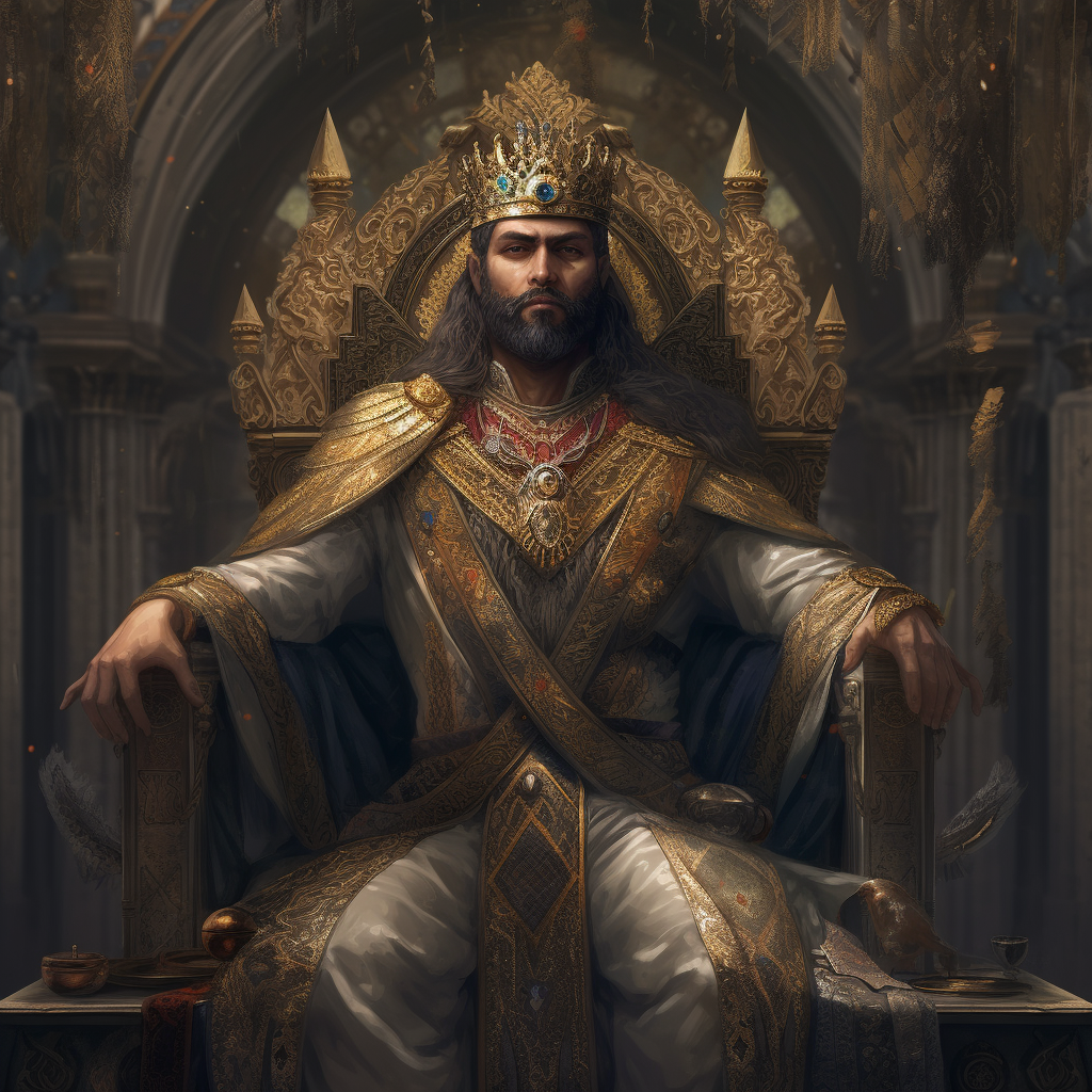 Portrait of King Hovren Durkal of Vaygenfield