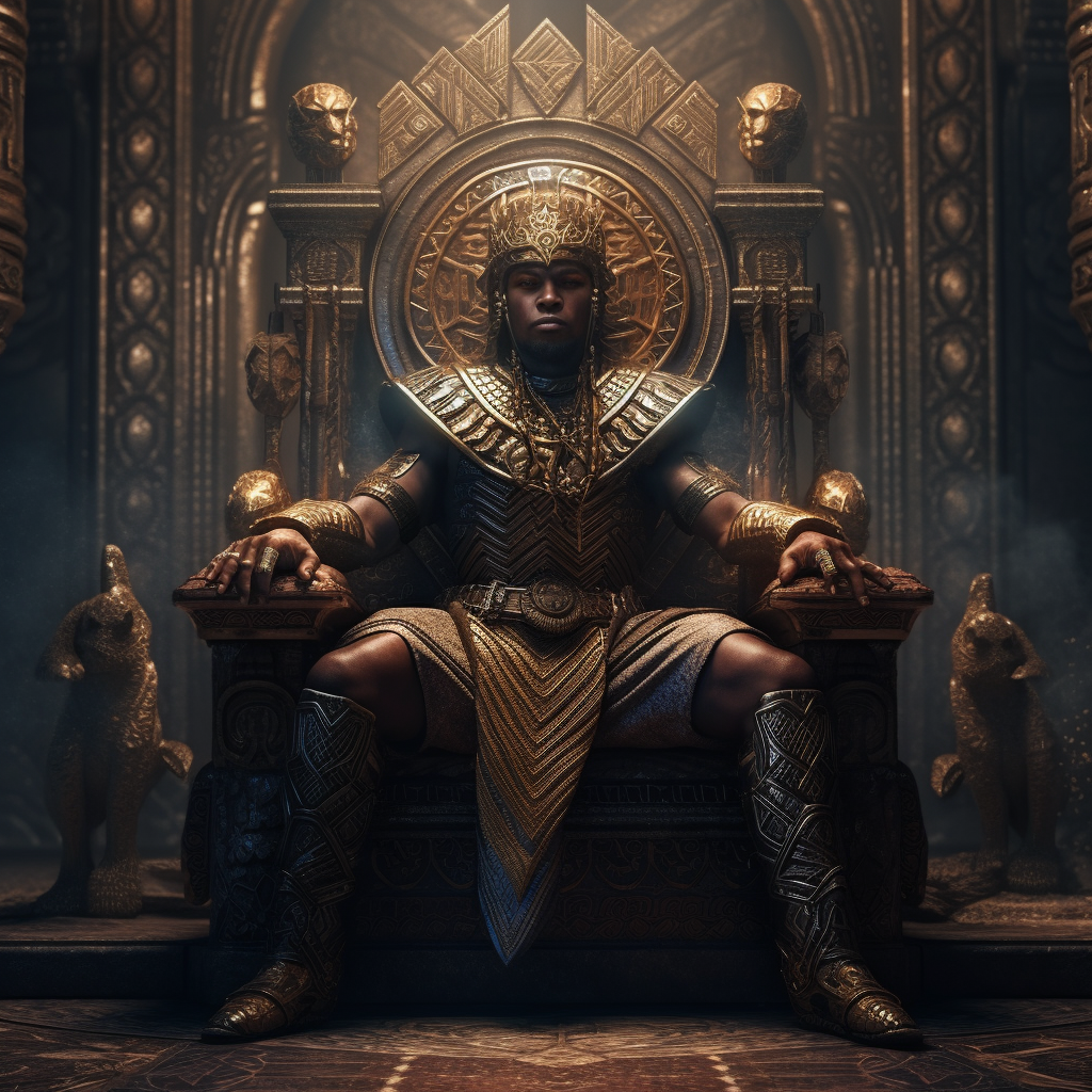Portrait of King Jethys Danko of Jinan