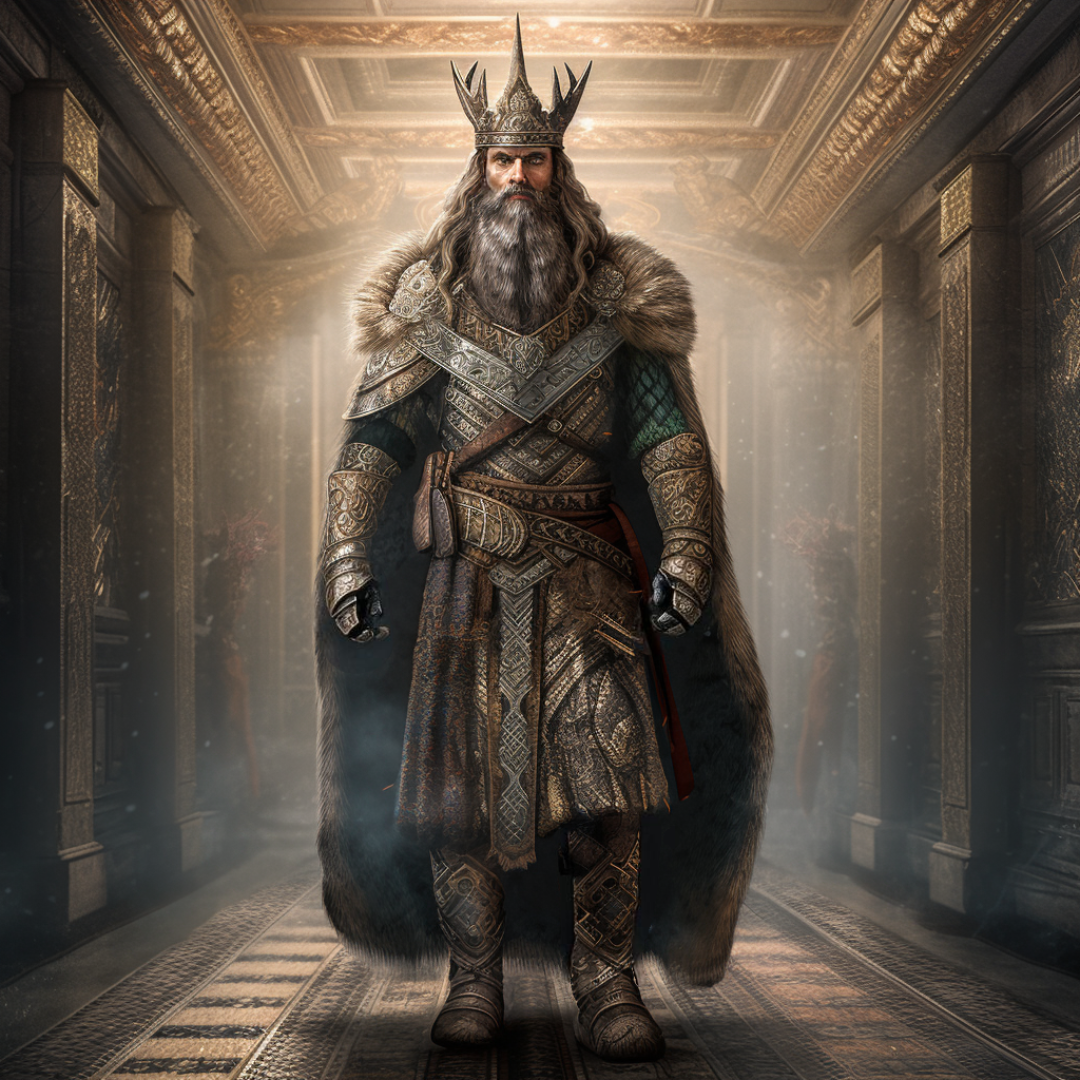 Portrait of King Pygorr Bogen of Chanahar