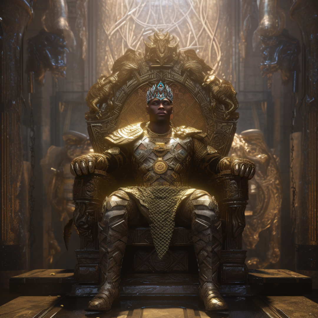 Portrait of King Raikuss Zerryn of Chogen