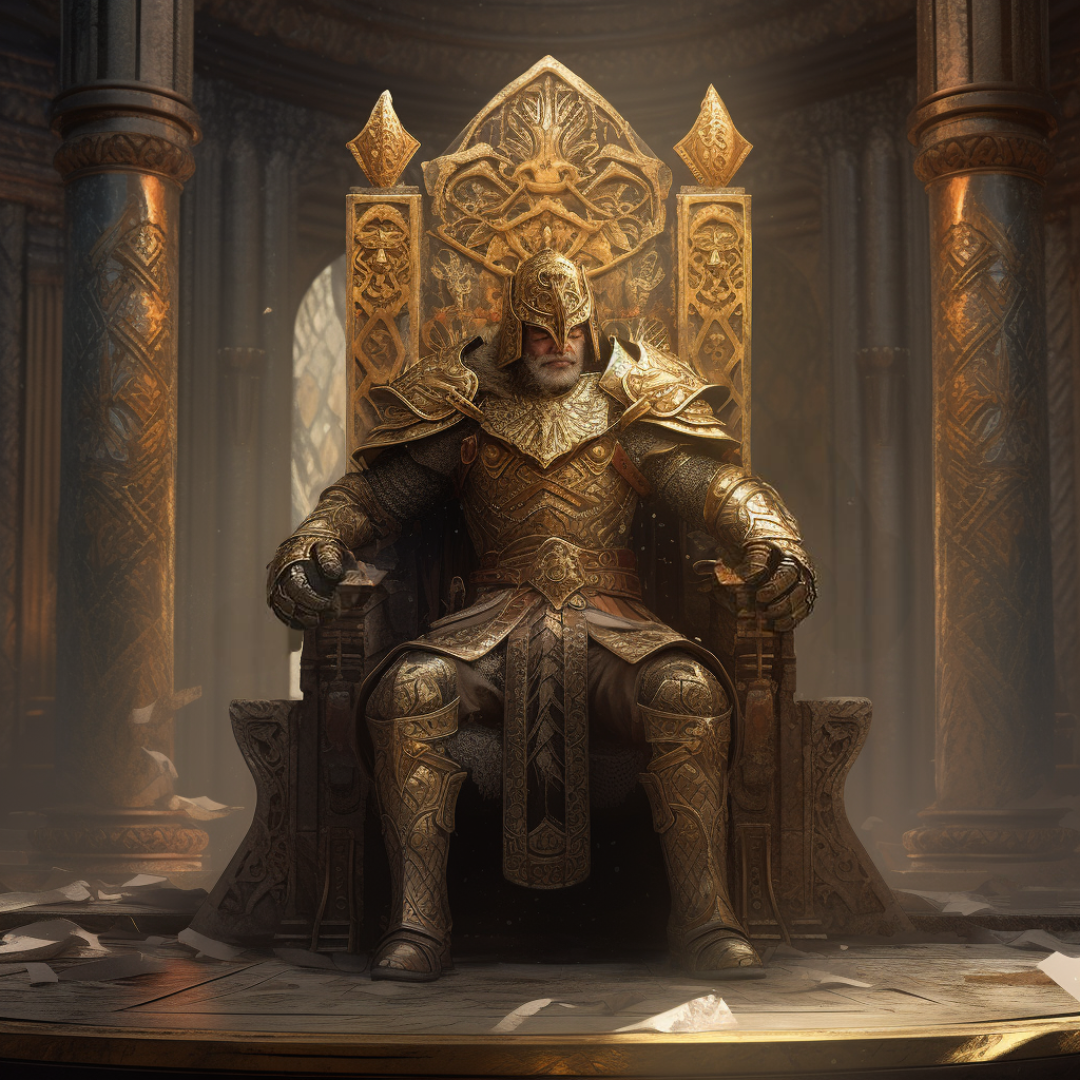 Portrait of King Raygo Hyvryk of Hutahn