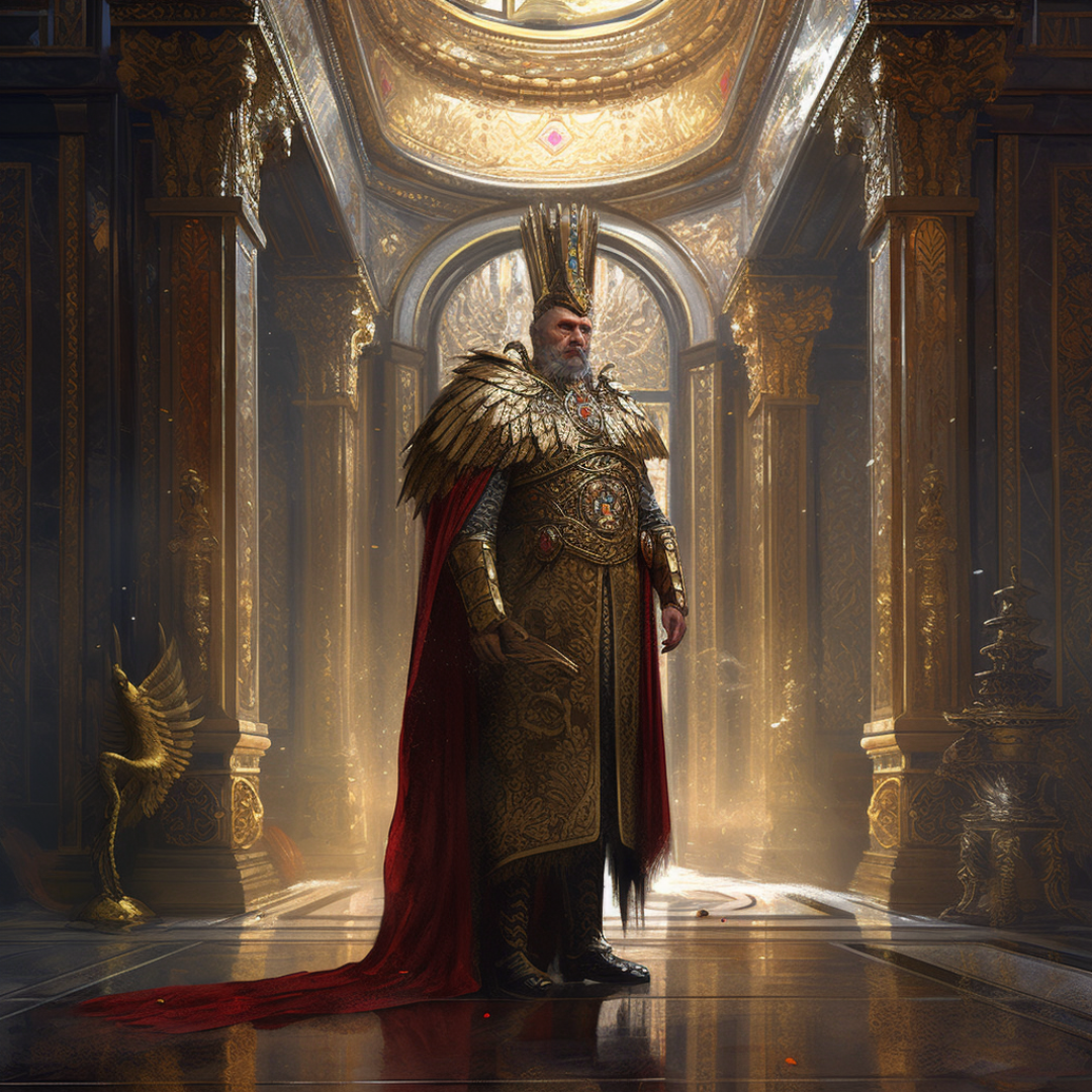 Portrait of King Rolago Xeylauk of Brolos