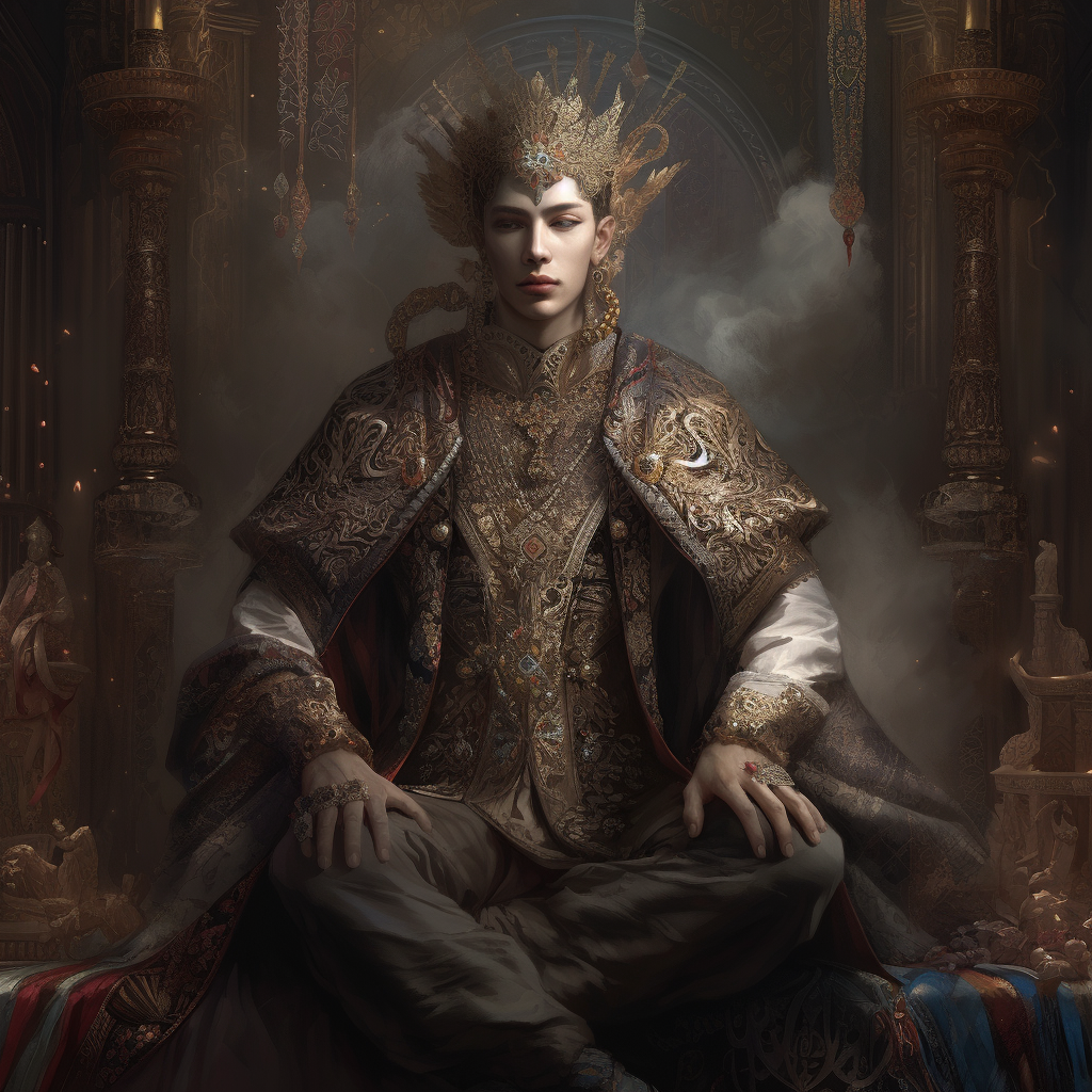 Portrait of King Therlin Gurz of Champberg