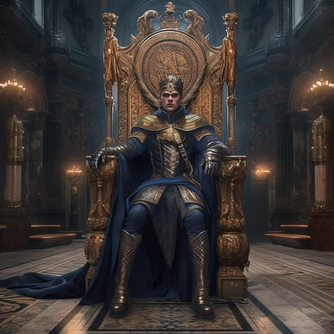Portrait of King Vaulryn Retacci of Moken
