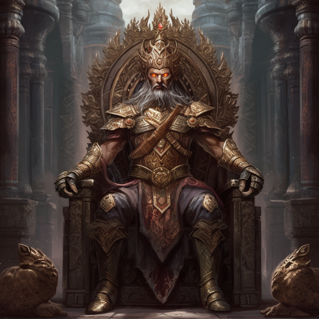 Portrait of King Veygo Ralakezh of Kizzakos
