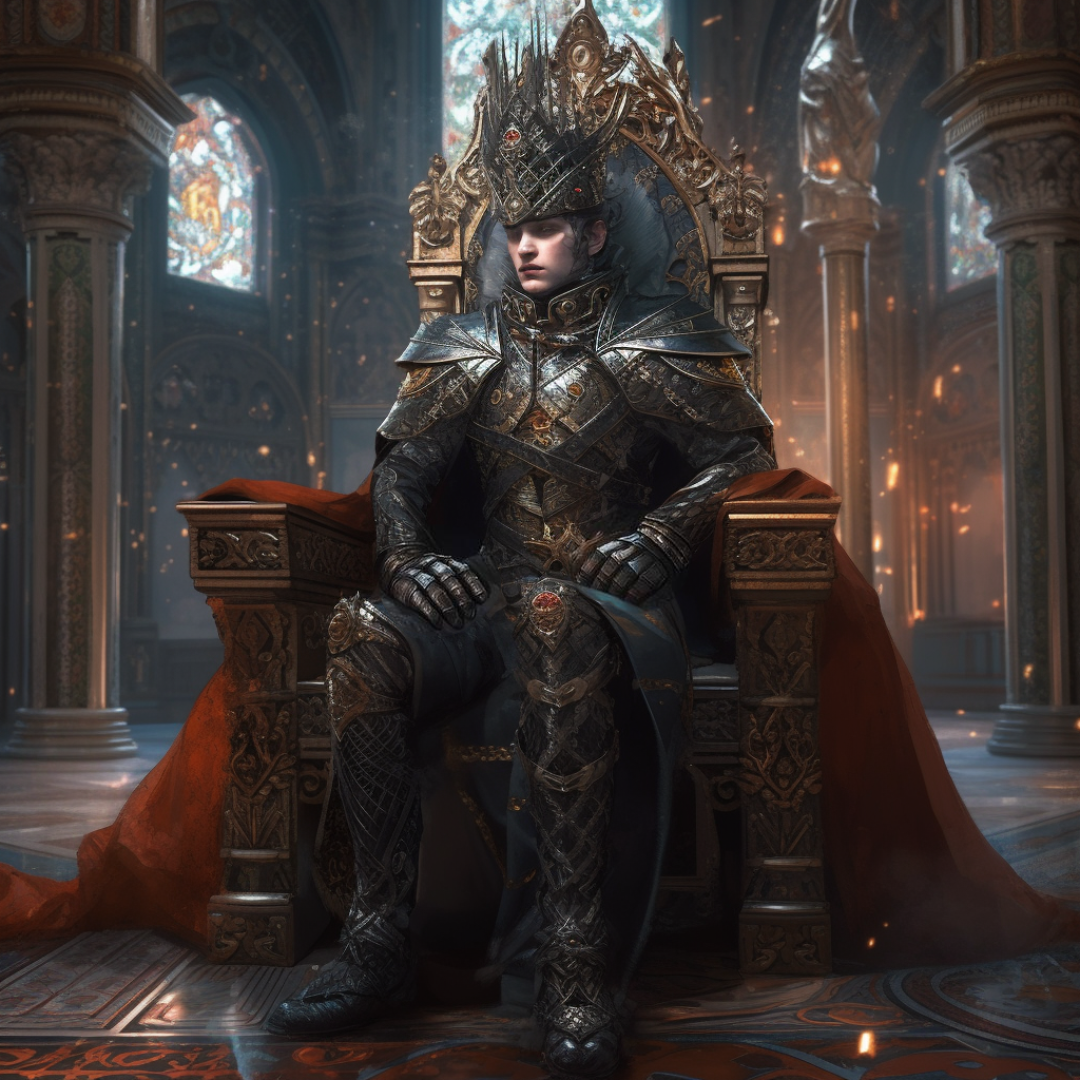 Portrait of King Vorryn Hazreal of Plaegune