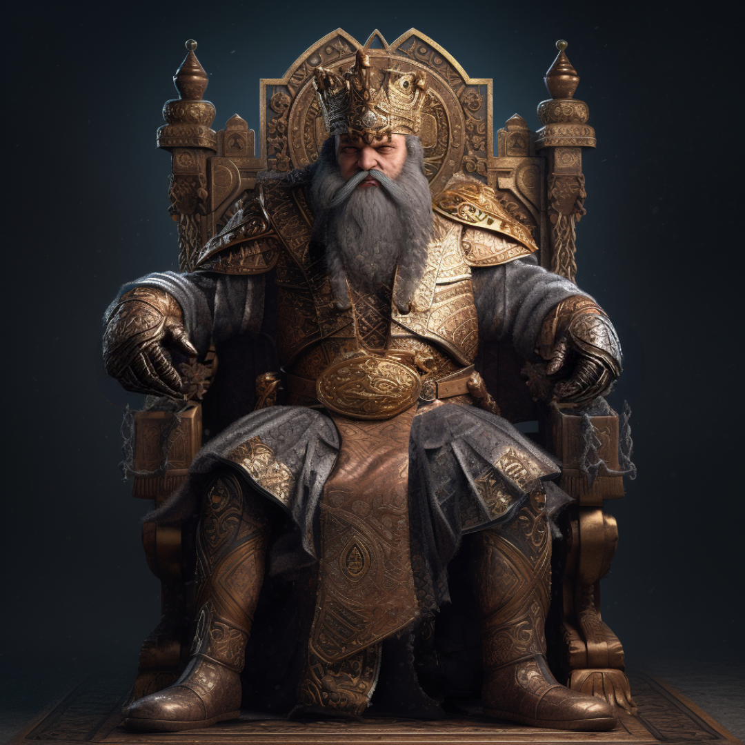 Portrait of King Yorrauk Sendrov of Vrainin