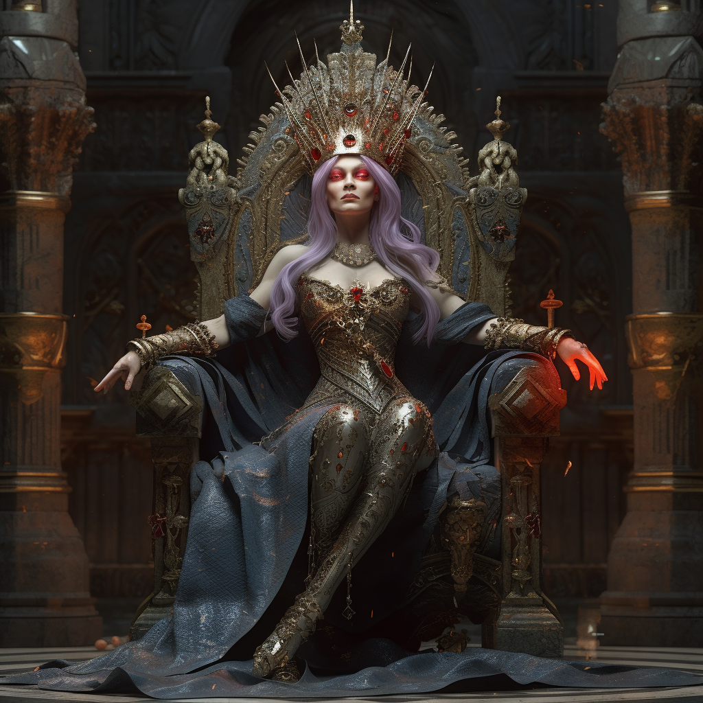 Portrait of Queen Agailah Strugonik of Buok