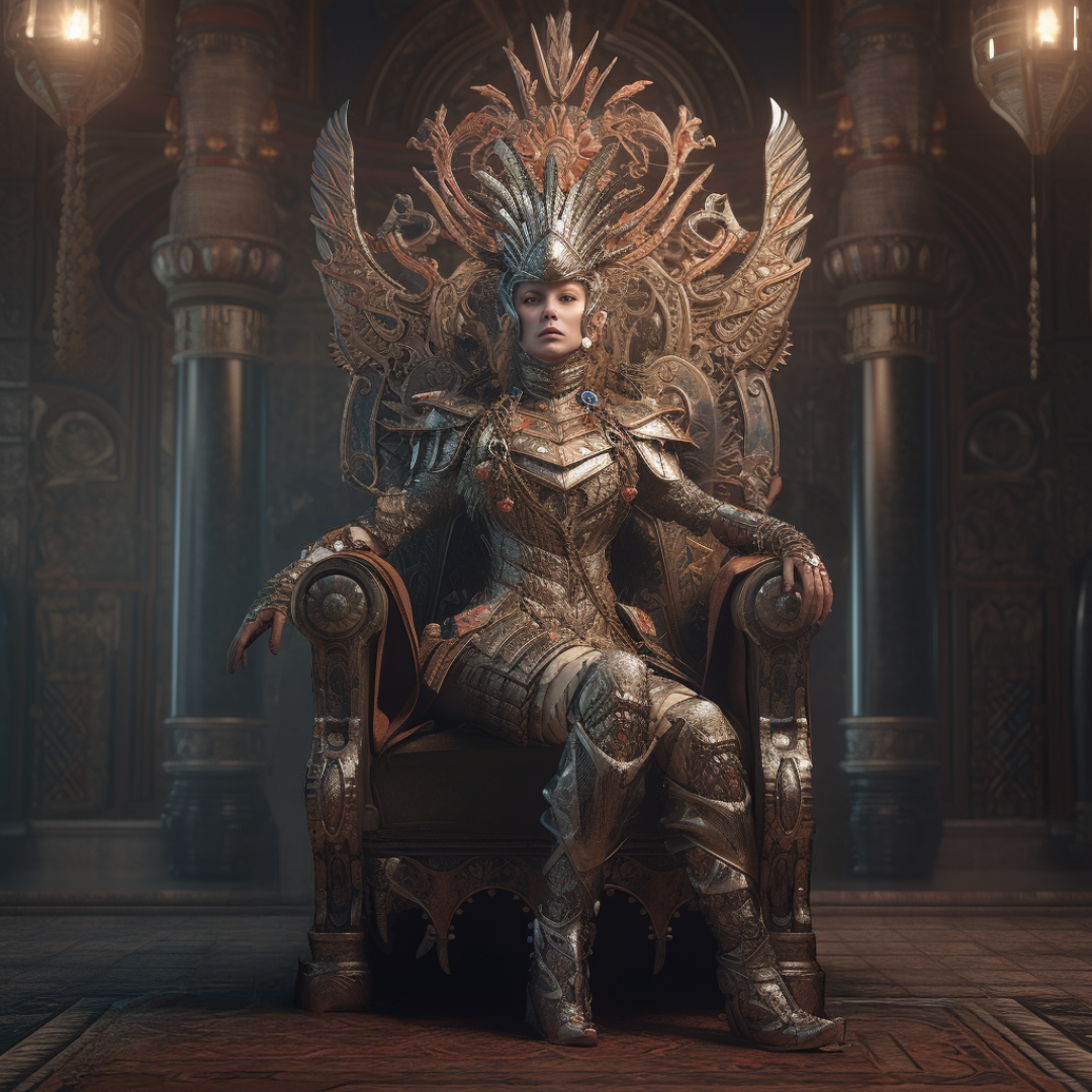 Portrait of Queen Chaleeka Tyrossi of Beakle
