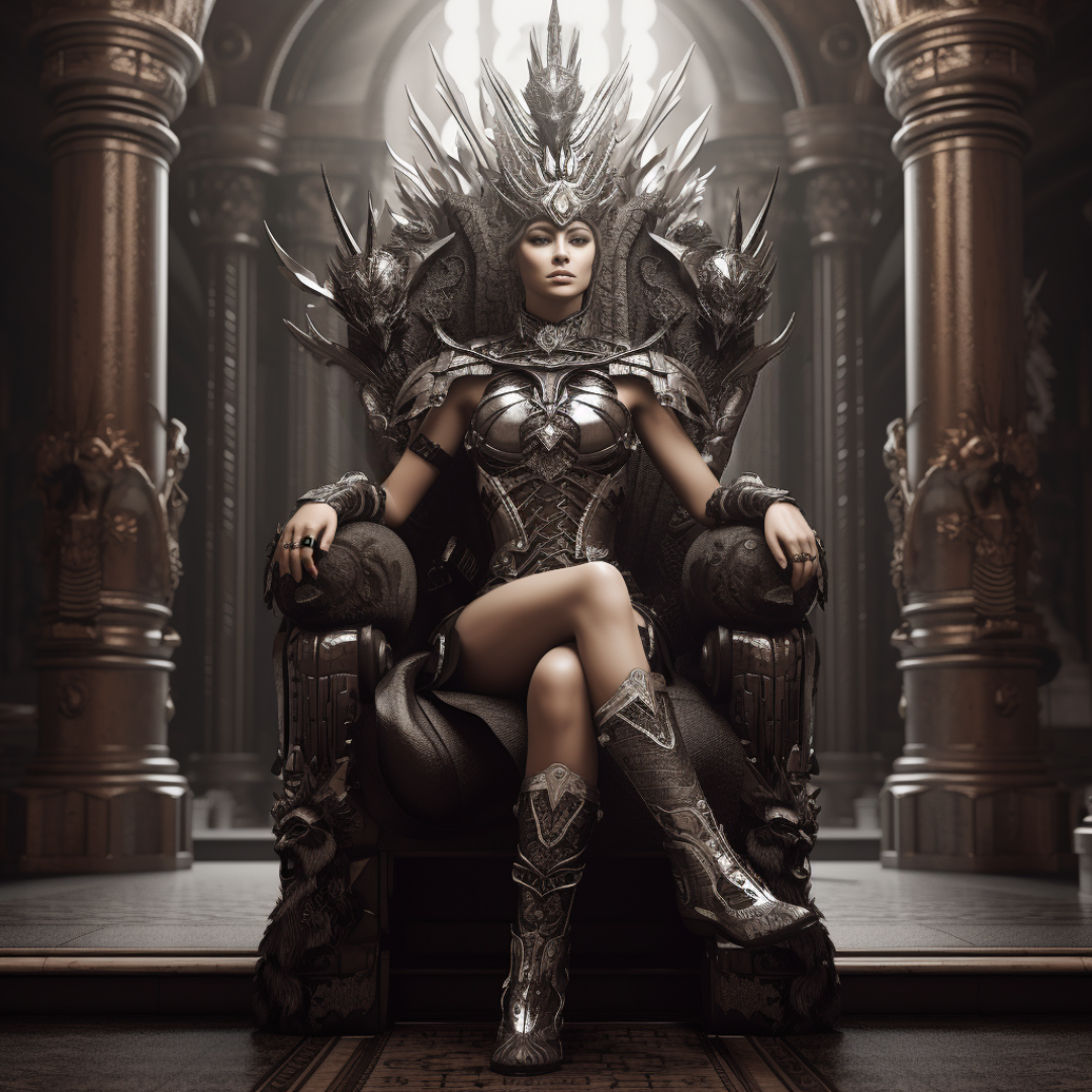 Portrait of Queen Daarva Melikki of Dintawn