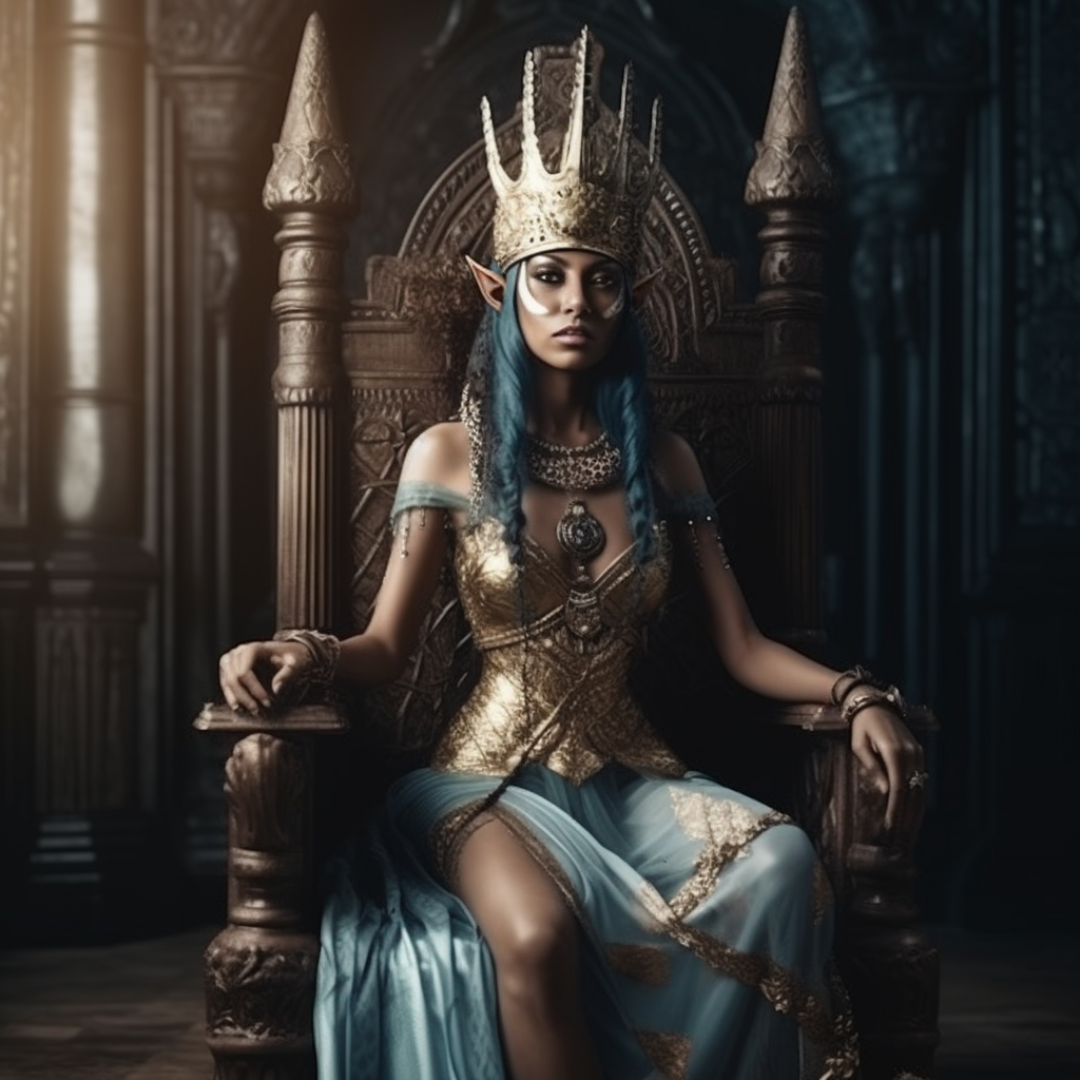 Portrait of Queen Dalequa Shayne of Tazin