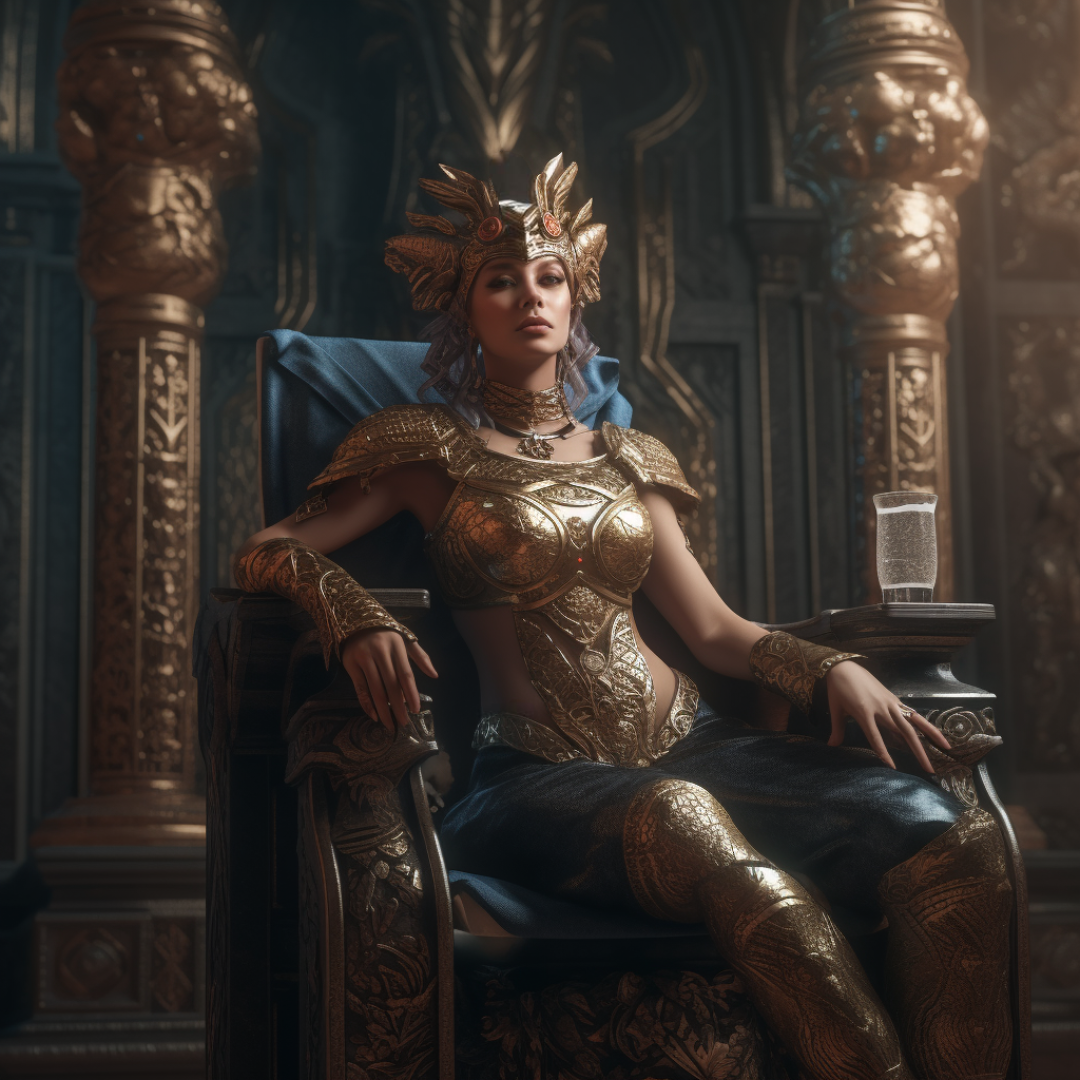 Portrait of Queen Dezra Kadara of Blantir