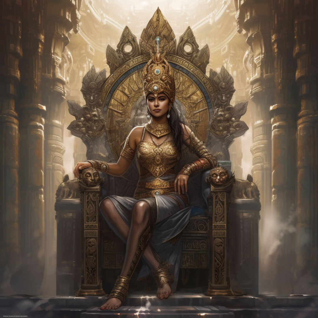 Portrait of Queen Gyzara Reiko of Kalotar