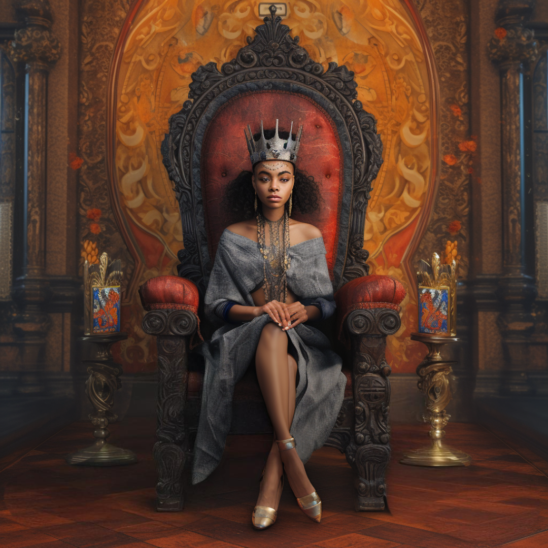 Portrait of Queen Jayla Konrusse of Vikal