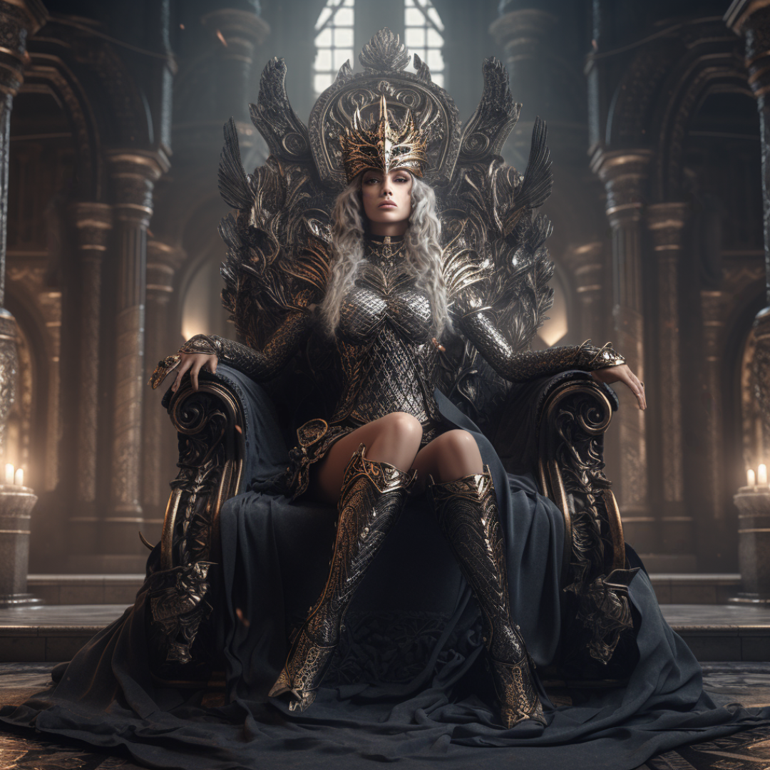 Portrait of Queen Laryssa Haeloss of Kineer