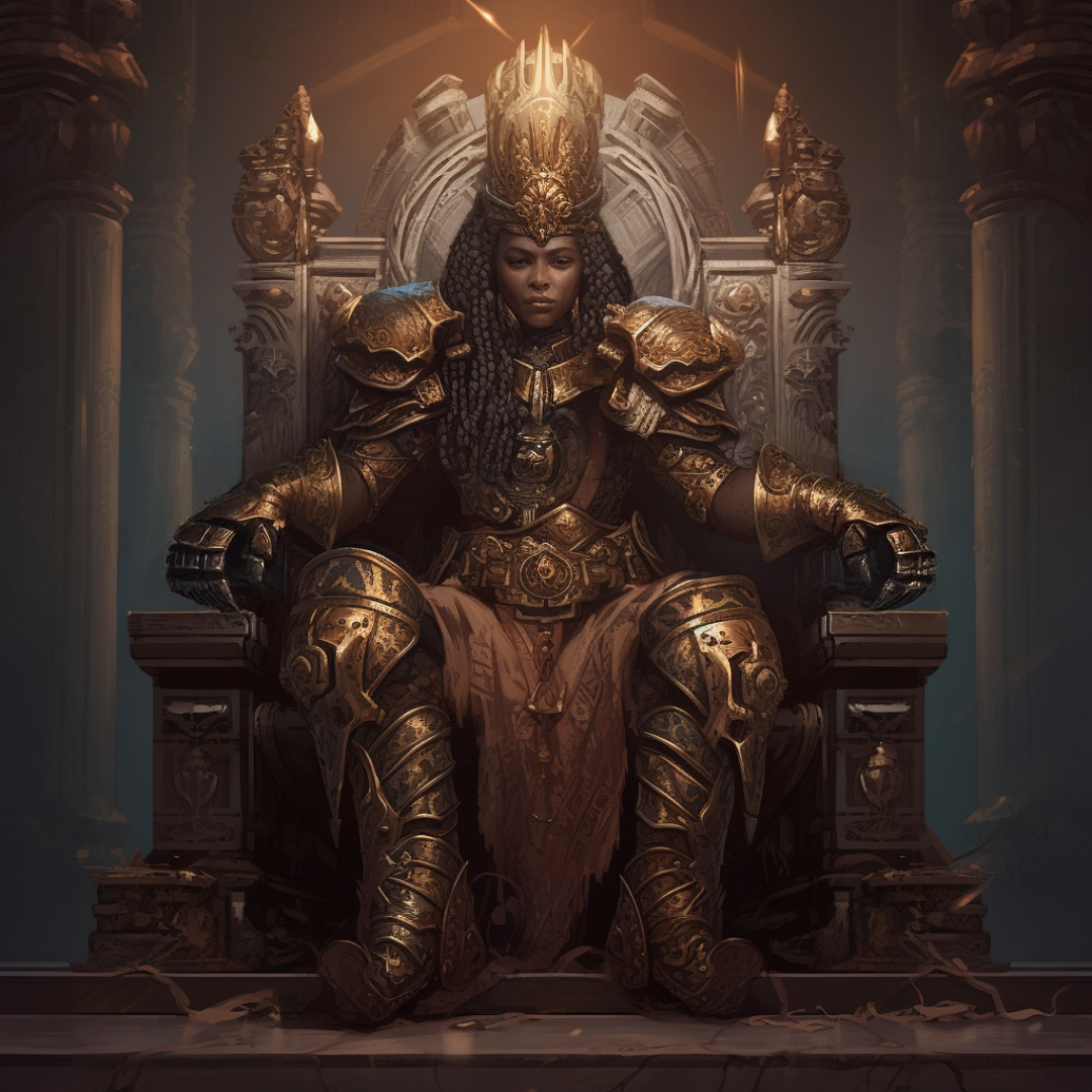Portrait of Queen Layka Rayatar of Faezzal