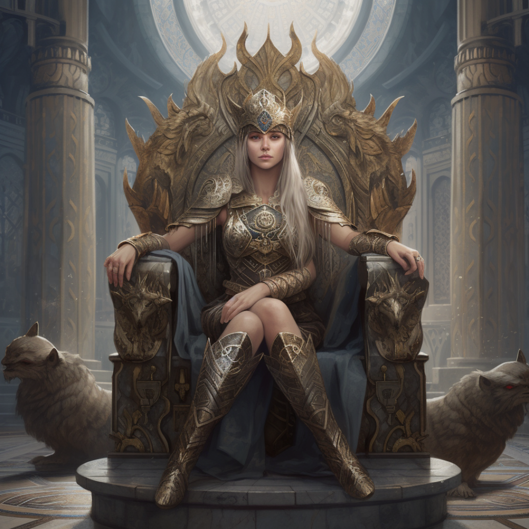 Portrait of Queen Naara Veyka of Pilawn
