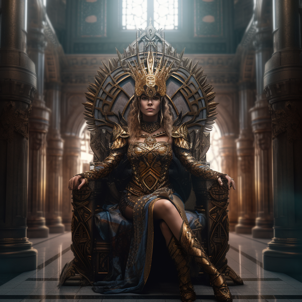Portrait of Queen Naareev Myrule of Braylos