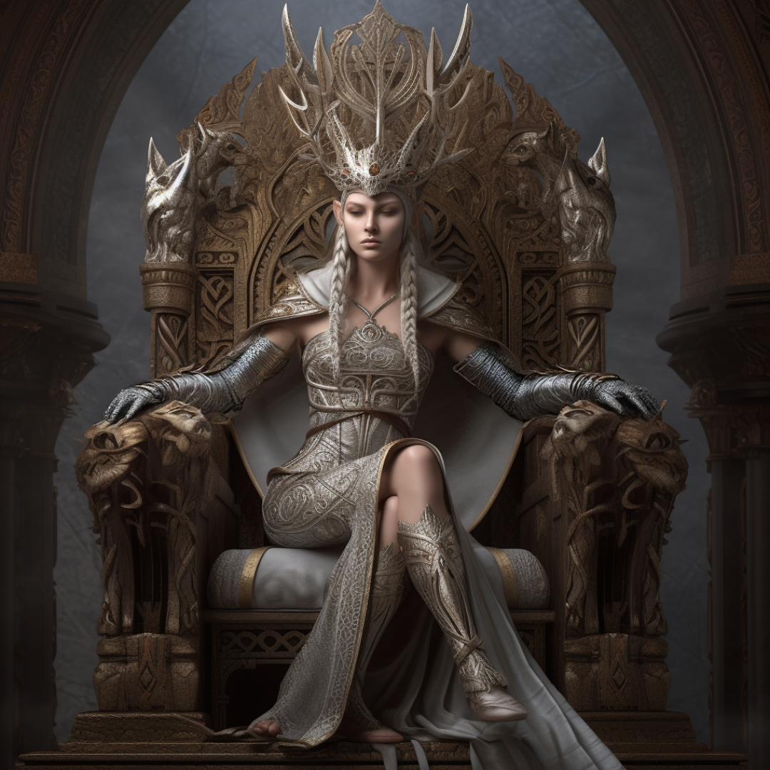 Portrait of Queen Rhaneeka Yuthain of Dajoon