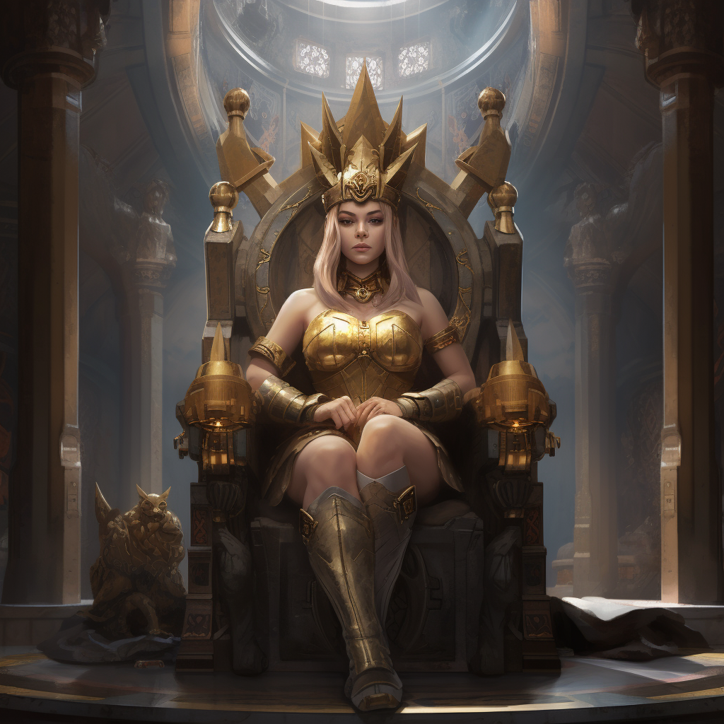 Portrait of Queen Rhanna Rockbeard of Glaing