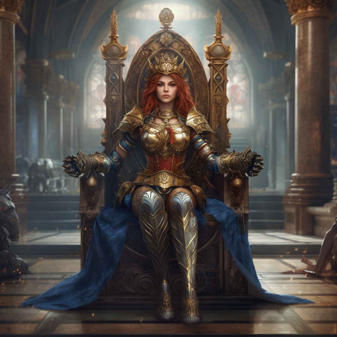 Portrait of Queen Tekanna Jarzella of Hendai