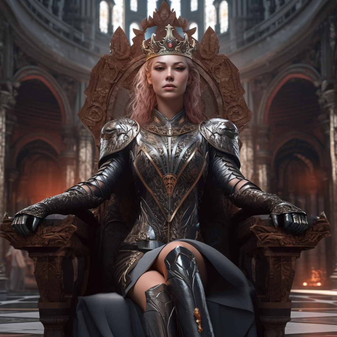 Portrait of Queen Vyryn Fyurrek of Daiwan