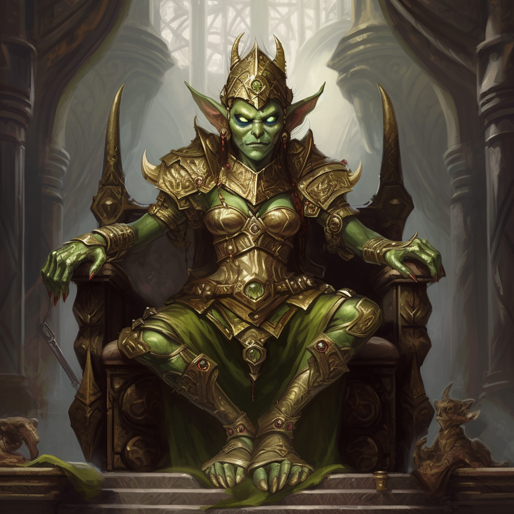 Portrait of Queen Yakka Tarrn of Fintauk