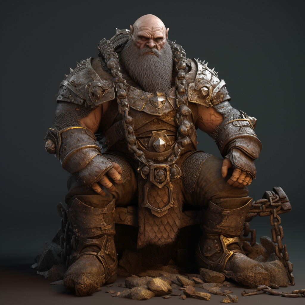 Portrait of Rock-Lord Byrnok of Renyzyrr