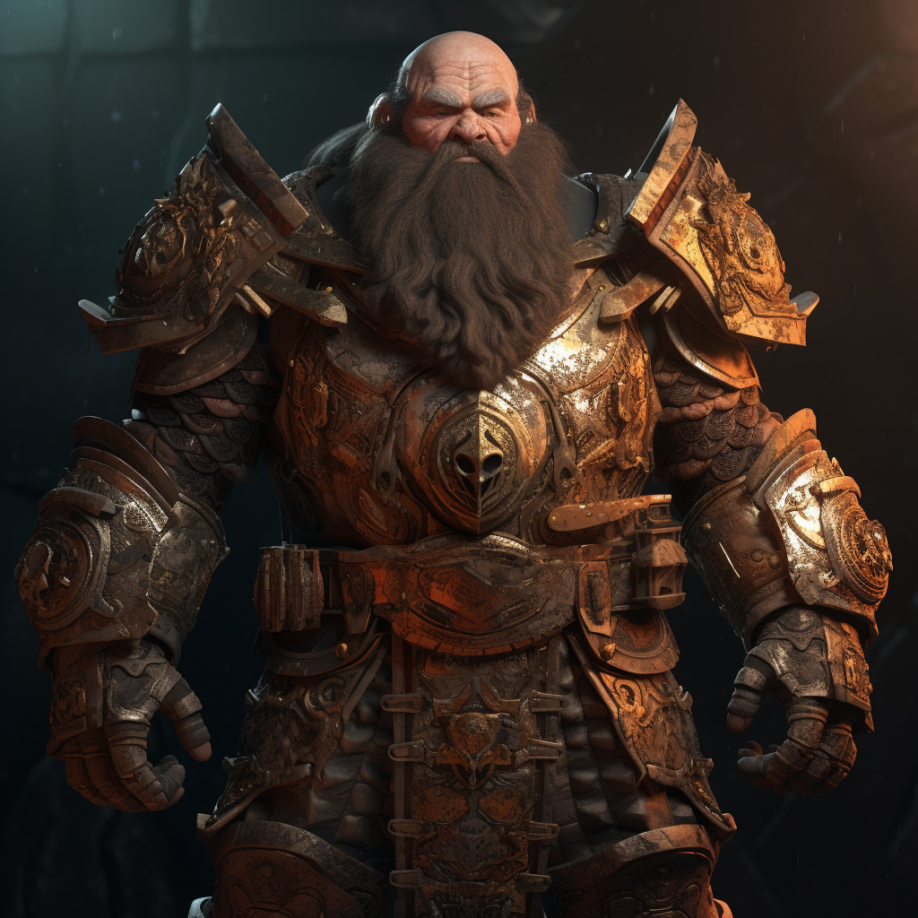 Portrait of Rock-Lord Dynryk of Laigov