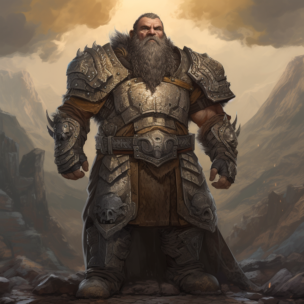 Portrait of Rock-Lord Kurnauk of Vilq