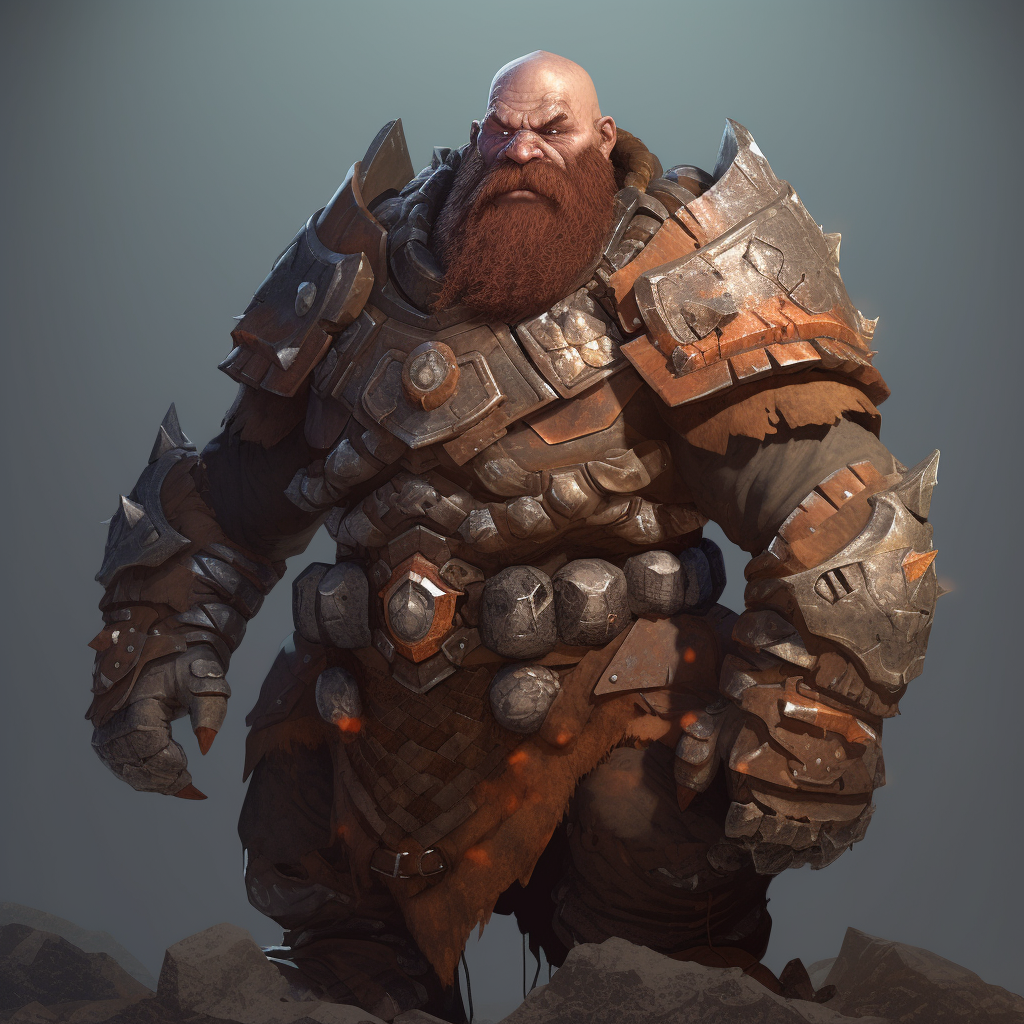 Portrait of Rock-Lord Tovryn of Dovyk