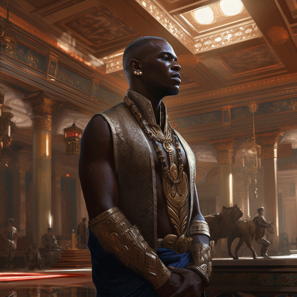 Portrait of Senate Leader Grizz McCain of Kilogue