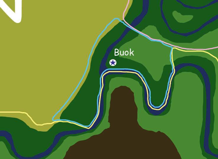 Map of the nation of Buok